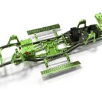 Composite Ladder Frame Chassis Kit w/ Hop-up Combo for SCX-10, Dingo Honcho Jeep
