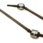 Billet Machined Front Drive Shaft Set for Axial 1/10 Wraith 2.2 & RR10 Bomber