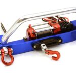 Realistic High Torque Winch w/ Scale Front Bumper for Axial 1/10 SCX10 II