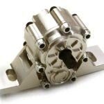 Realistic Alloy Transfer Case 12T/24T DIY Gearbox Kit for 1/14 Trucks W=59mm