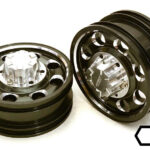 Billet Machined Alloy Front Wheel for Hex Type 1/14 Scale Trucks