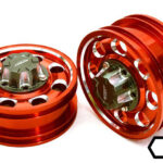 Billet Machined Alloy Front Wheel for Hex Type 1/14 Scale Trucks
