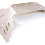 Stainless Steel Rear Protection Skid Plate for Traxxas X-Maxx 4X4 7744