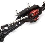 Billet Machined Complete Front Axle Assembly for Axial 1/10 RR10 Bomber 4WD