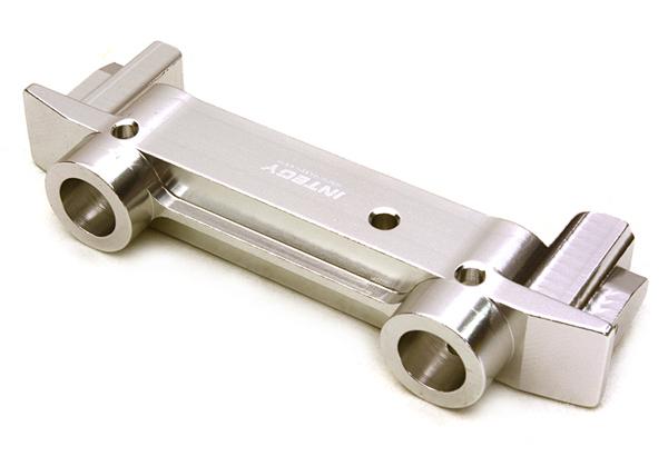 C27132SILVER Machined Alloy Front Bumper Mount for Axial 1/10 SCX10 II (43mm) (#90046-47) - Image 1