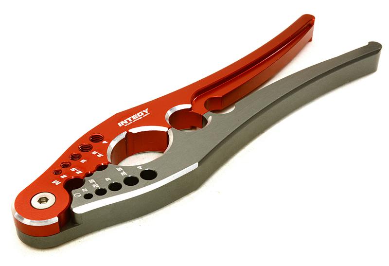 C27138REDGUN Billet Machined Maintenance Shock Shaft Pliers - Image 1
