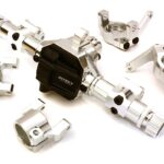 CNC Machined Front Axle Housing Kit for Axial SCX10 II 90046 Scale Rock Crawler