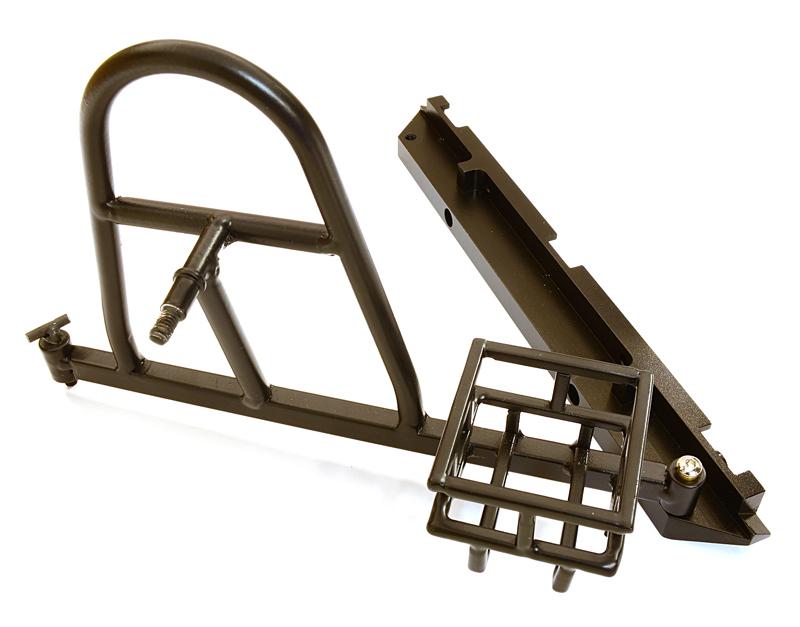 C27220 Realistic Metal Rear Bumper for 1/10 Scale D110 Gen-2 Crawler - Image 1