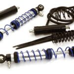 Realistic 72mm Off-Road Shocks w/ Remote Reservoirs for 1/10 Scale Crawler