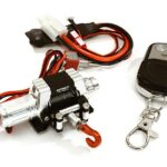 T10 Realistic High Torque Mega Winch w/ Remote for Scale Rock Crawler 1/10 Size