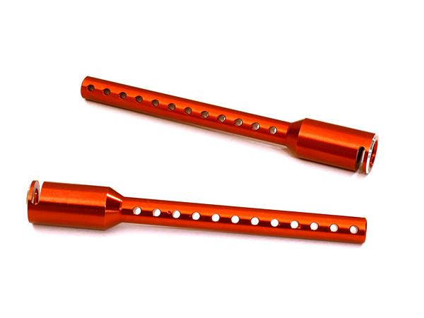 C27293RED Billet Machined Alloy 5.5mm Size Body Post Extenders +65mm - Image 1