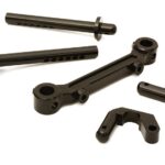 Billet Machined Front Body Mount Bracket w/ Posts for Axial 1/10 Yeti Rock Racer