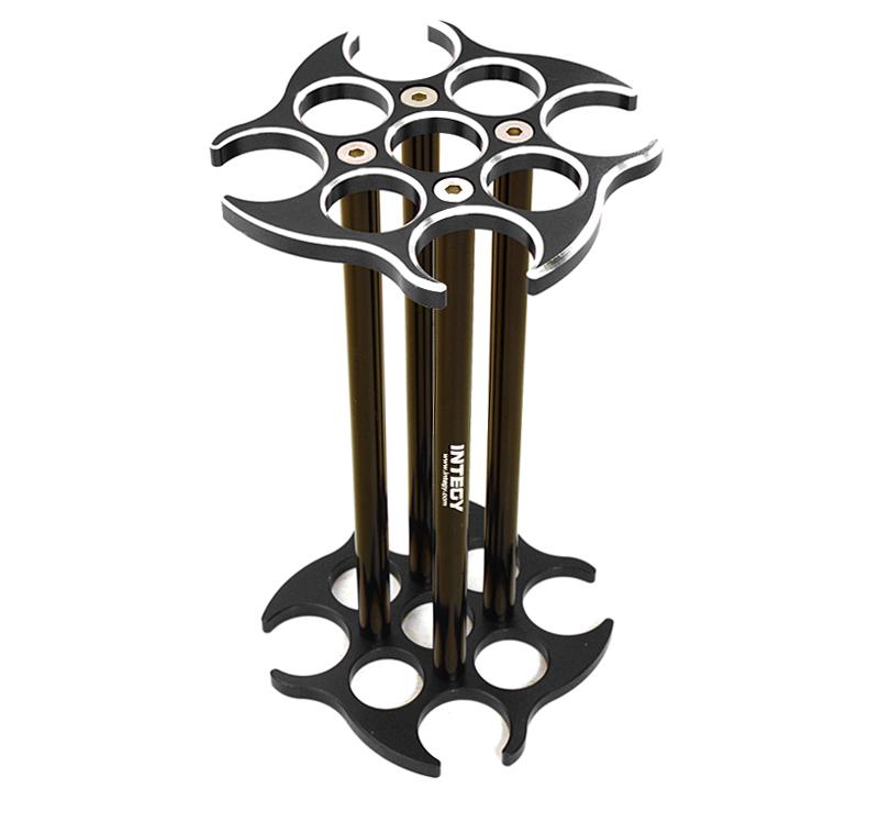 C27303BLACK Workstation & Shock Rebuild Stand for Shock Size 13.5mm & 16.5mm - Image 1