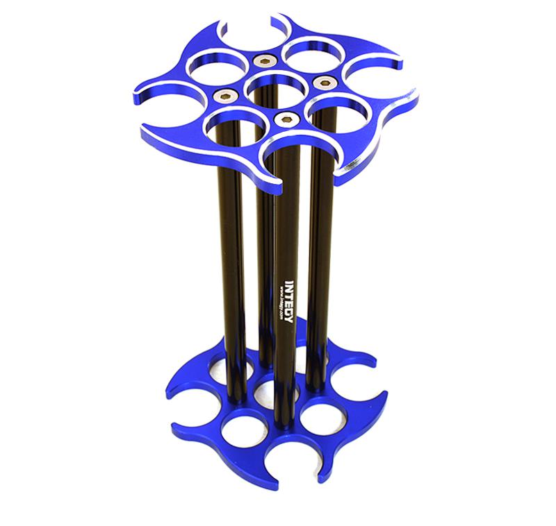 C27303BLUE Workstation & Shock Rebuild Stand for Shock Size 13.5mm & 16.5mm - Image 1