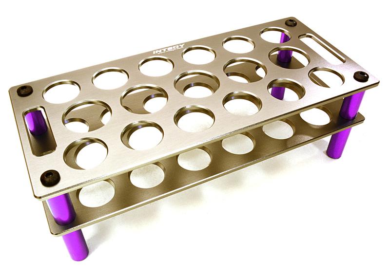 C27469PURPLE Universal Workbench Organizer 180x80x60mm Tool Stand - Image 1