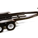 Machined Alloy Dual Axle Boat Trailer Kit for 1/10 Scale RC 670x190x160mm