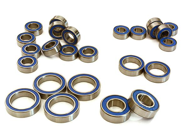 C27893 Low Friction Blue Rubber Sealed Bearings (25) Set for Traxxas E-Maxx Brushless - Image 1