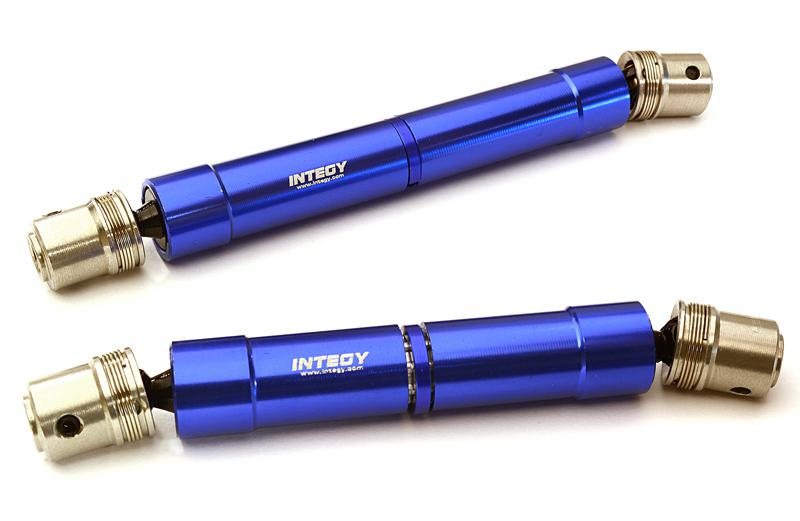 C27926BLUE Billet Machined Center Drive Shafts for Traxxas TRX-4 Crawler (12.8-inch WB) - Image 1