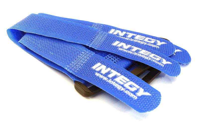C27935BLUE 20x200mm Battery Strap (4) for RC Car, Boat, Helicopter & Airplane - Image 1
