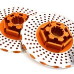 Realistic Alloy Rear Brake Disc (2) for Traxxas X-Maxx 4X4 7756