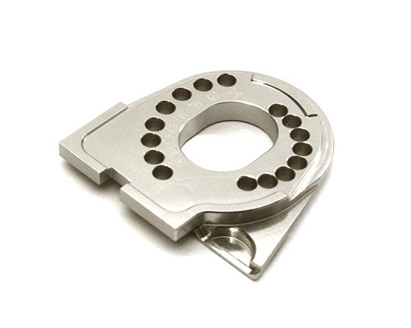C27982SILVER Billet Machined Motor Mounting Plate for Traxxas TRX-4 Scale & Trail Crawler - Image 1