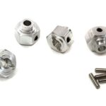 12mm Hex Wheel (4) Hub 7mm Thick for Axial 1/10 Wraith 2.2 & RR10 Bomber 4WD