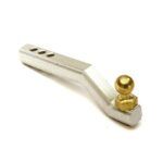Billet Machined Rear Bumper Receiving Hitch w/ Ball Mount for Traxxas TRX-4
