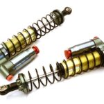 Rebound Adj Piggyback Shock (2) for Axial 1/10 & Off-Road Scale Crawler(L=124mm)