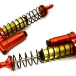 Rebound Adj Piggyback Shock (2) for Axial 1/10 & Off-Road Scale Crawler(L=124mm)