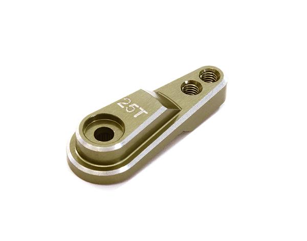 C28138GUN Billet Machined Alloy Servo Horn 25T for Traxxas TRX-4 (r=18, 22mm) - Image 1