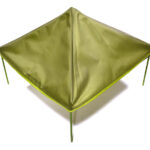 Realistic Green Pop Up 20x20 Inch Canopy Tent for 1/10 Scale Crawler Truck