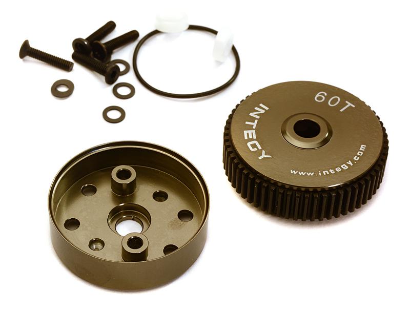 C28187GREY Diff Housing for Slash 2WD, Stampede 2WD, Rustler 2WD, Bandit & Bigfoot 2381X - Image 1