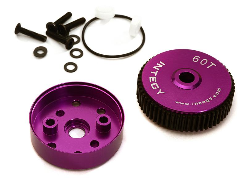 C28187PURPLE Diff Housing for Slash 2WD, Stampede 2WD, Rustler 2WD, Bandit & Bigfoot 2381X - Image 1