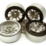 Billet Machined 1.9 Alloy Wheels for Traxxas TRX-4 Scale & Trail Crawler