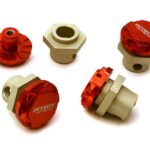 Billet Machined 17mm Hex Wheel Hub +6mm Offset (4) for TRX 1/10 Slash & Stampede