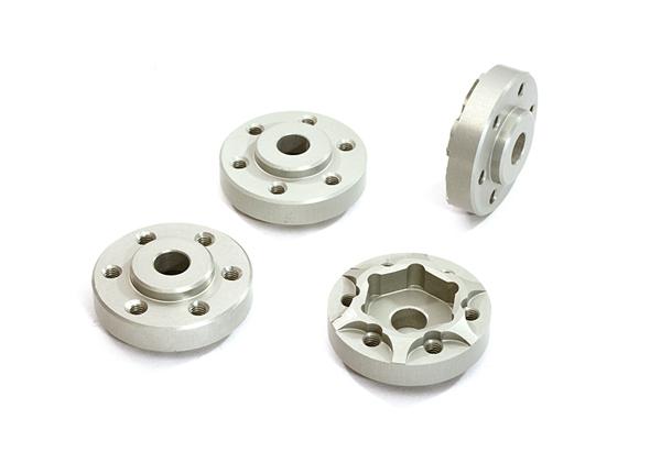C28250 Alloy 12mm Hex-to-6 Bolt Wheel Hub 6mm Thick 0 Offset for Traxxas TRX-4 - Image 1