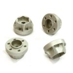 Alloy 12mm Hex-to-6 Bolt Wheel Hub 12mm Thick +6 Offset for Traxxas TRX-4