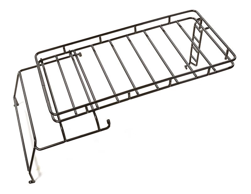 C28323BLACK Realistic Outer Roll Cage w/ Luggage Tray for 1/10 D130 Gen-2 Scale Body - Image 1