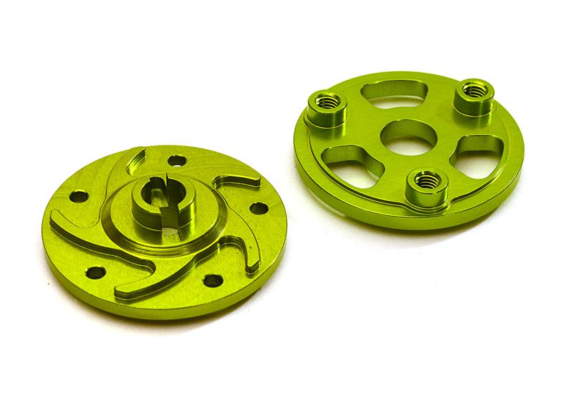 C28327GREEN Machined Slipper Pressure Plate & Hub for 1/10 Rustler 2WD, Stampede & Others - Image 1