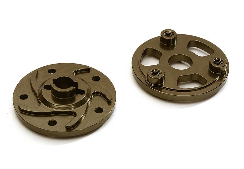 C28327GREY Machined Slipper Pressure Plate & Hub for 1/10 Rustler 2WD, Stampede & Others - Image 1
