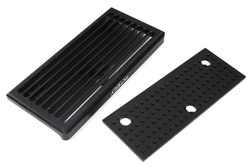 C28413BLACK Billet Machined Realistic Front Grill Set for Traxxas TRX-4 Defender - Image 1