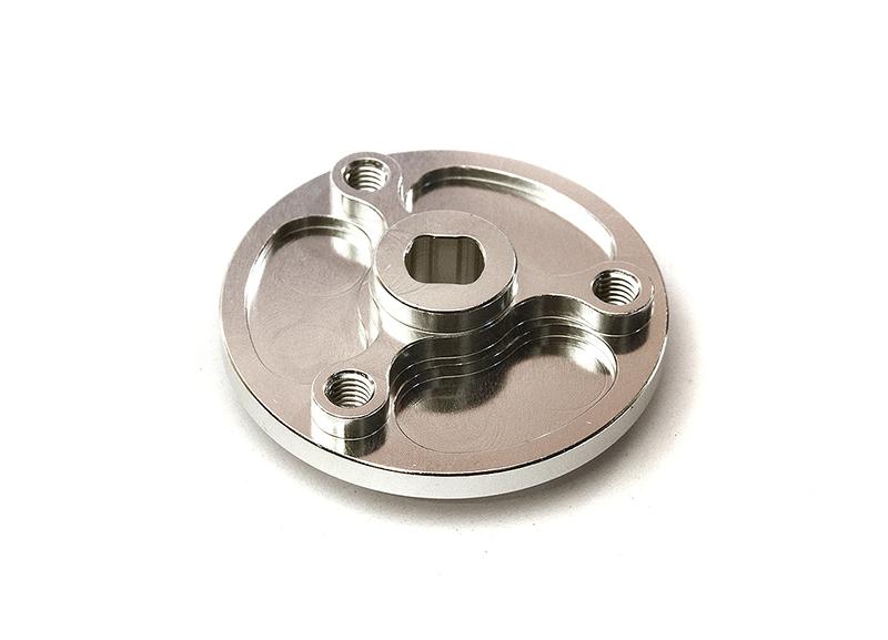 C28430SILVER Billet Machined Spur Gear Adapter Hub for Redcat Everest Gen7 Pro - Image 1