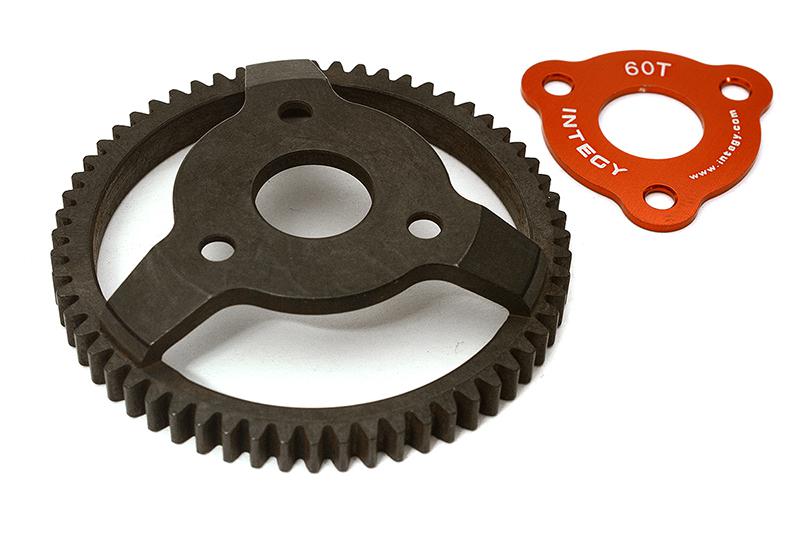 C28444RED 0.8M 32P 60T Spur Gear for Stampede 2WD, Rustler 2WD, Slash 2WD & Bigfoot 4690 - Image 1