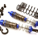 Machined 100mm Rear Alloy Shocks for Traxxas 1/10 Stampede, Rustler & Slash