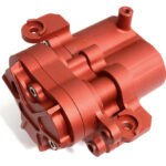 Machined Red Center Gearbox Housings for Traxxas TRX-4 Scale & Trail Crawler