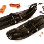 Front Sled Ski Attachment Set for Traxxas 1/7 Unlimited Desert Racer (for RWD)