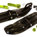 Front Sled Ski Attachment Set for Axial 1/8 Yeti XL (for RWD Operation)