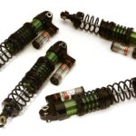 Adjustable Rebound Piggyback Shock (4) for Traxxas TRX-4 Scale & Trail Crawler