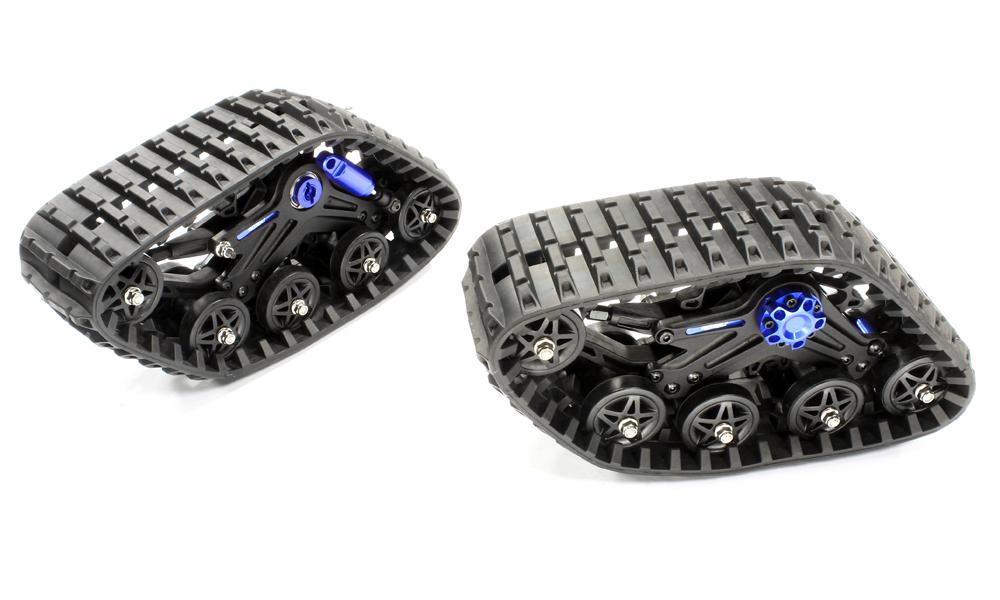 C28586BLUE T3 Snowmobile & Sandmobile Kit for 1/10 T-Maxx 4907, 4908, etc., req. T4123 - Image 1