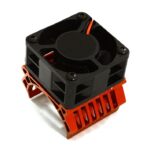 36mm Motor Heatsink+40x40mm Cooling Fan 16k rpm for Most 1/10 On-Road & Off-Road